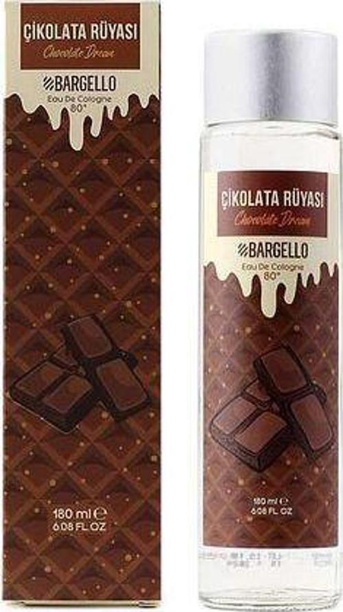 Çikolata Rüyası 180 ml Cam Şişe Dökme Kolonya - Mnms180kçi