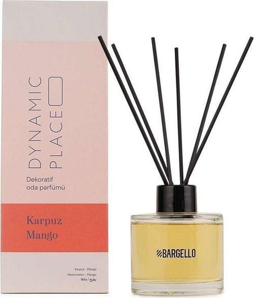 DYNAMIC PLACE Karpuz Mango 120 ml Dekoratif Ortam Kokusu Bambu Çubuklu
