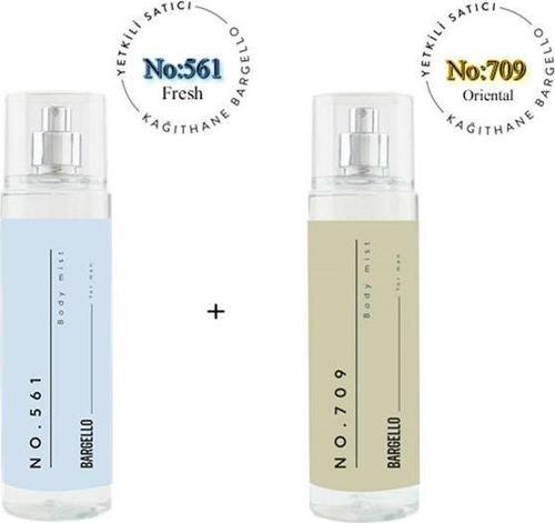 No:561 No:709 Erkek Body Mist 210 ml Edt - Brg Kozmetik A.ş
