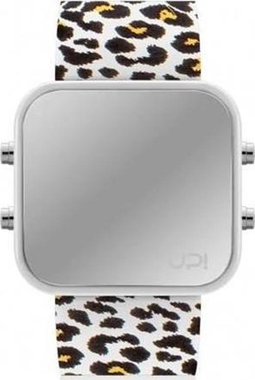 LED WHITE&LEOPARD UNİSEX KOL SAATİ