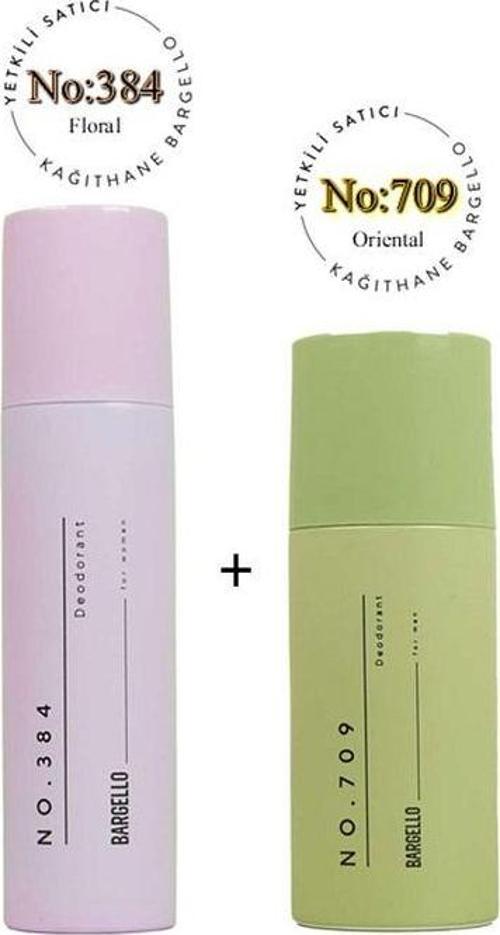 No:384 No:709 Kadın / Erkek Deodorant Floral / Oriental 150ml - Mnms150384709deo