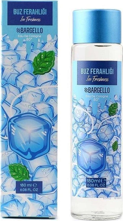 Buz Ferahlığı 180 ml Cam Şişe Dökme Kolonya Edc - Mnms180kbu