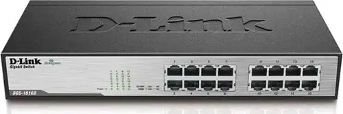 D-Lınk D-Lınk 16Port Dgs-F1016/E Gıgabıt Yönetilemez Switch