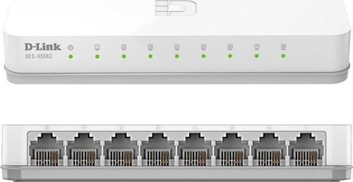 D-Lınk D-Lınk 8Port Des-1008C/E 10/100 Yönetilemez Switch