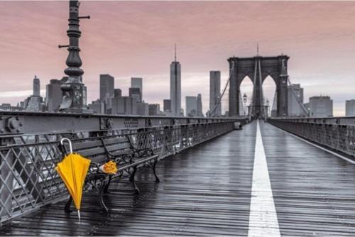 Assaf Frank Yellow Umbrella Maxı Poster