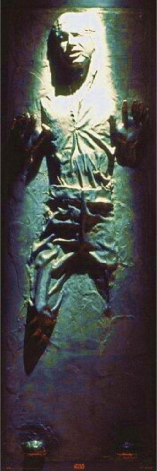 Star Wars Han Solo Carbonıte Door Poster (İthal)
