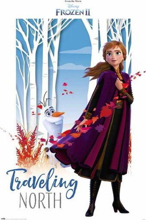 Frozen 2 Travellıng North Maxı Poster