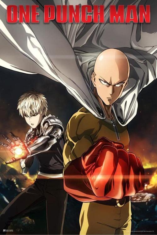 One Punch Man Saıtama & Genos Maxı Poster