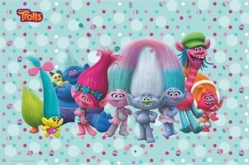 Trolls Characters Maxı Poster
