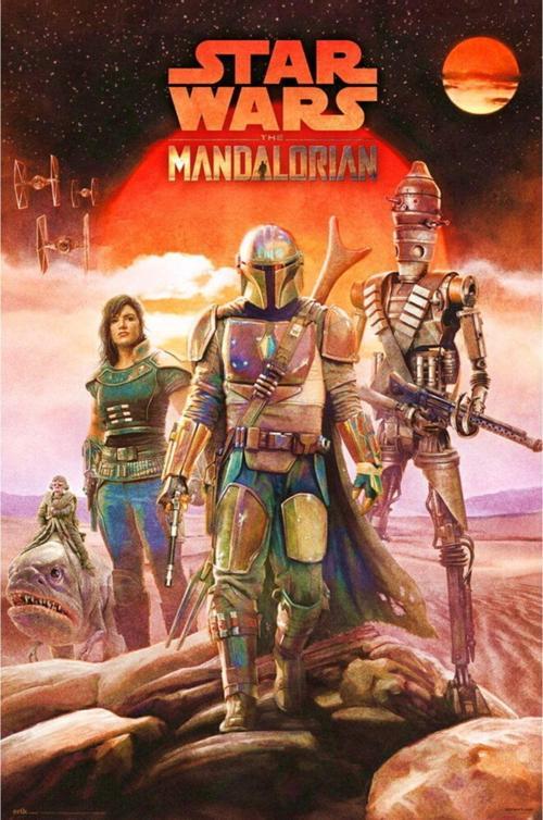 The Mandalorıan Crew Maxı Poster