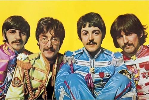 The Beatles Hearts Maxı Poster