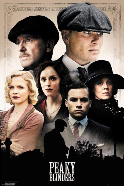 Peaky Blınders Cast Maxı Poster