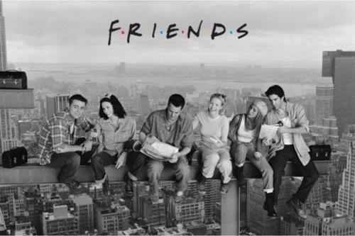Frıends Lunch On A Skyscraper Maxı Poster