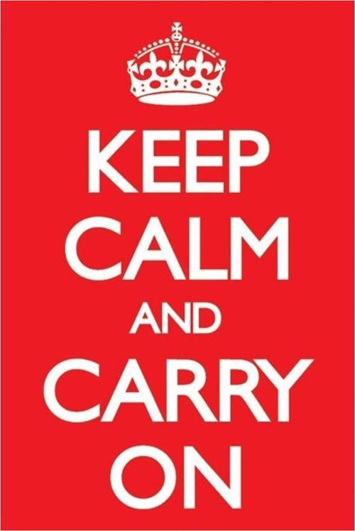 Maxi Poster Keep Calm And Carry On