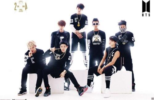 Bts Black And Whıte Maxı Poster