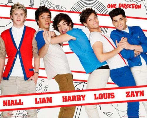 One Dırectıon Lıne Up Mini Poster