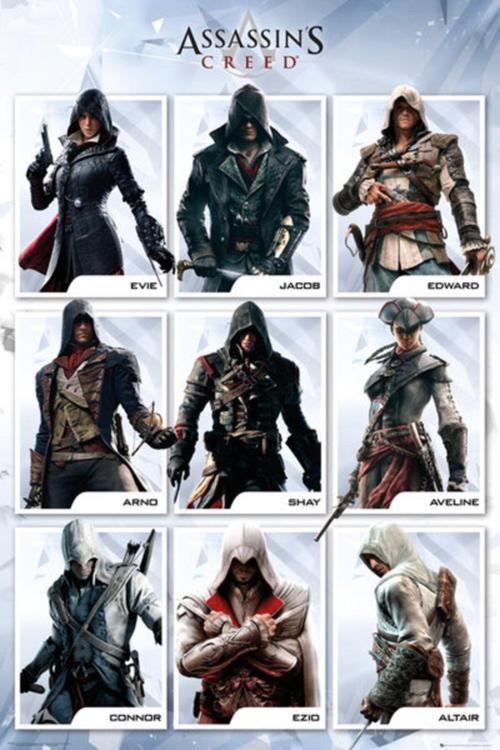 Assassıns Creed Compılatıon Maxı Poster