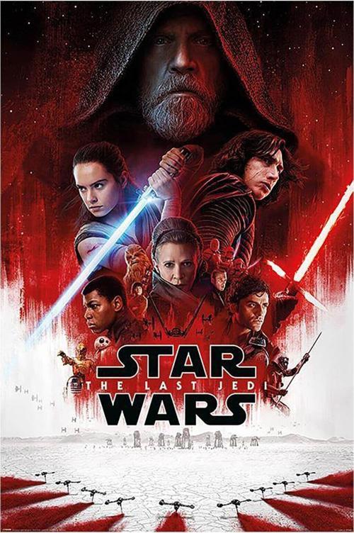 Maxi Poster Star Wars The Last Jedi One Sheet