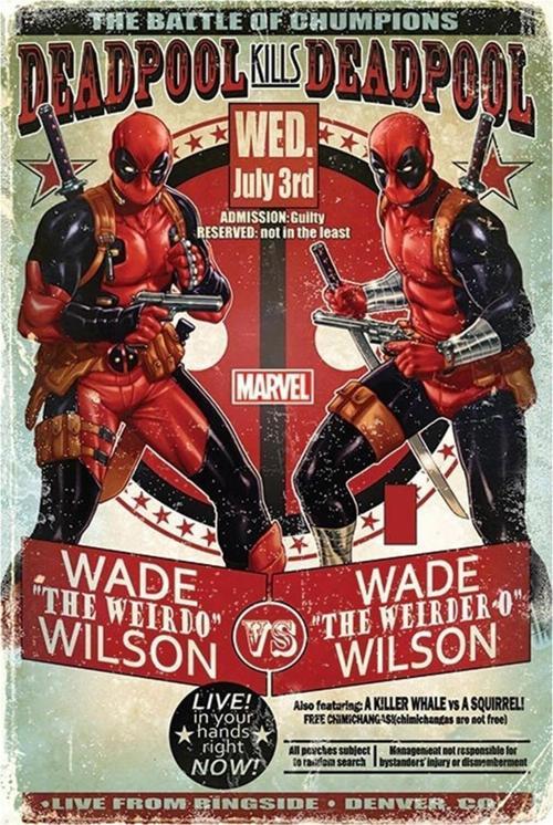 Maxi Poster Deadpool Wade Vs Wade