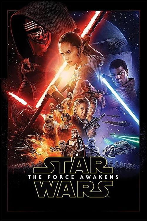 Maxi Poster Star Wars Episode Vıı One Sheet