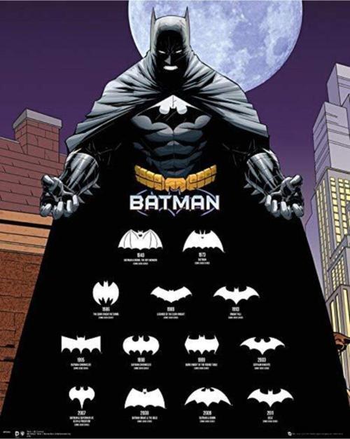 Batman Logos Mini Poster