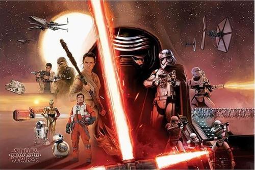 Maxi Poster Star Wars Episode Vıı Galaxy