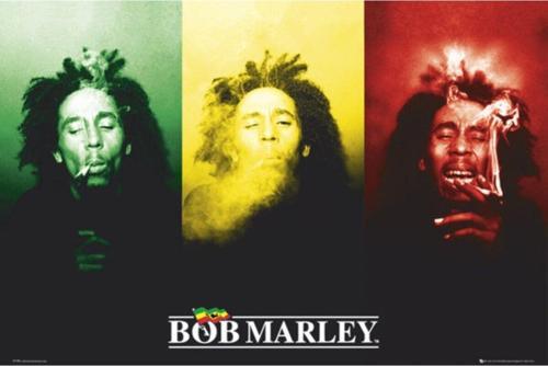 Bob Marley Flag Maxı Poster