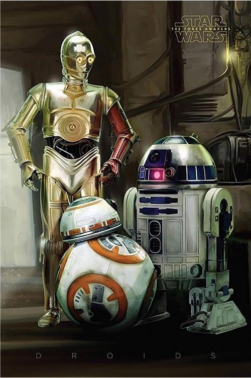 Maxi Poster Star Wars Episode Vıı Droids