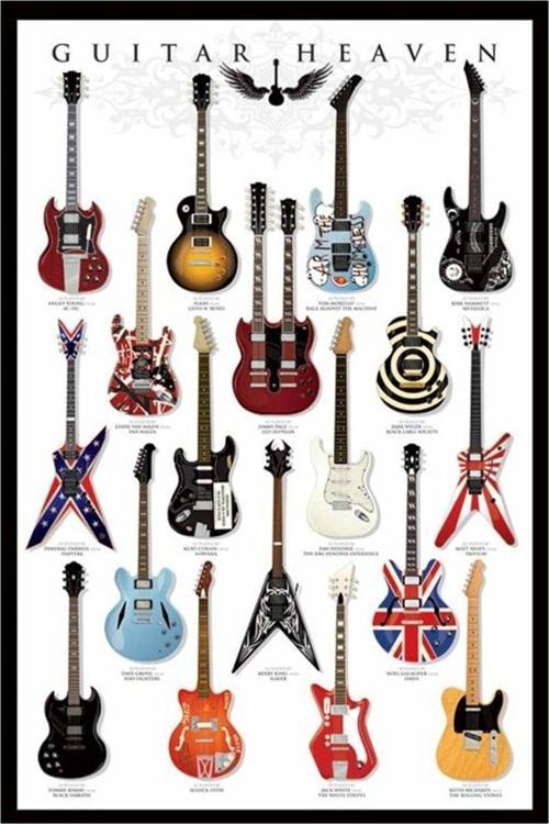 Maxi Poster Guitar Heaven
