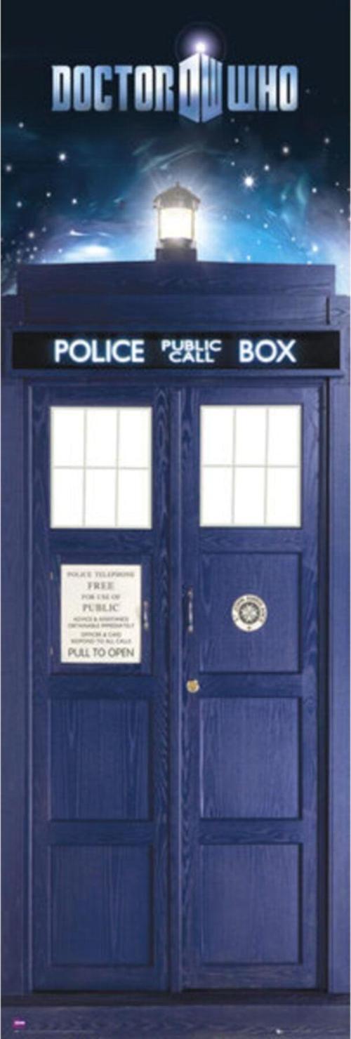 Doctor Who Tardıs Door Poster