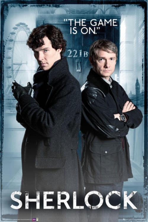 Sherlock Door Maxı Poster