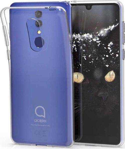 Alcatel 3 2019 Kılıf Şeffaf Süper Silikon Kılıf