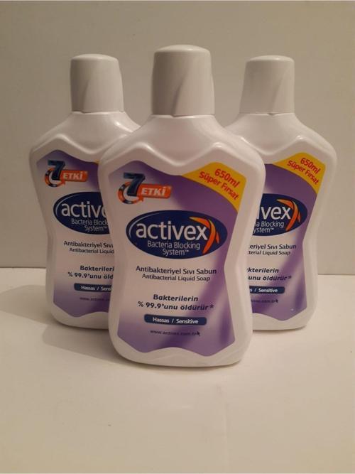 Actıvex Sıvı Sabun 3'Lü Paket