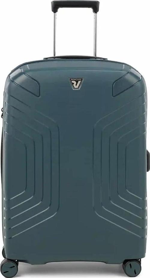 Unisex Valiz 57620187 Roncato Ypsilon 4.0 Trolley Medium Eco Verde Bottiglia 68x44x24