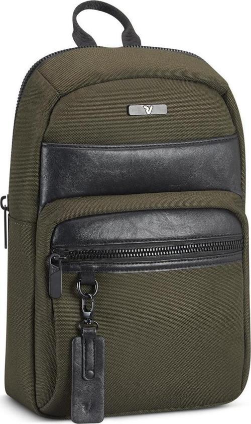 Unisex Sırt Çantası 41226257 Roncato Zaıno Pıccolo 1 Comp. Nevada Verde Mıl.