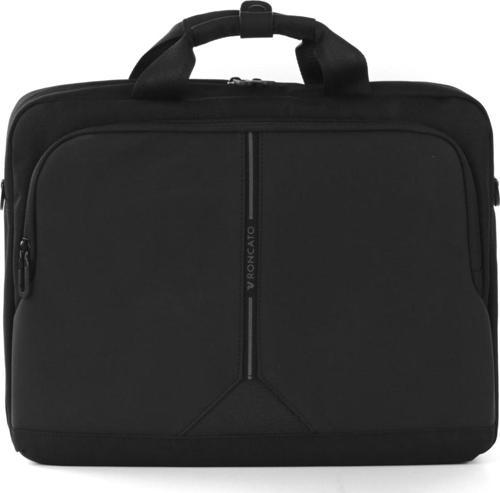 Unisex Evrak Çantası 41227301 Roncato Borsa Uffıcıo 2 Manıcı 1 Comp.(Pc 15.6/Tablet) Clayton Nero