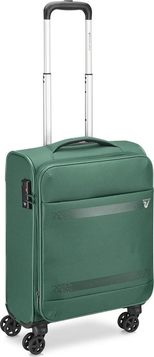 Unisex Valiz 41464387 Roncato Trolley Cabına 4R 55/20-23 Cm Exp. Jazz 4.0 Verde Bottiglia