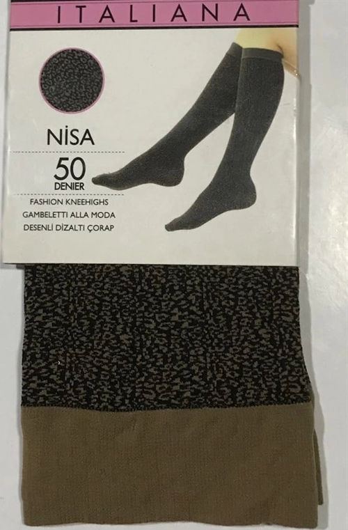 İtaliana Nisa Dizaltı Mavi Standart
