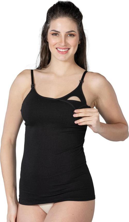 Siyah Mı Emay 1414 Modal Cotton Emzirme Atlet