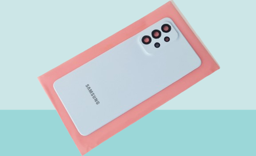 - Samsung Galaxy A33 Arka Kapak (Cam Full Lensli) - MAVİ