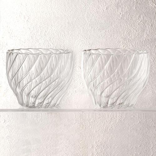 GLORY DOUBLE WALL 2Lİ 400 ML ÇİFT CİDARLI OPTİK KASE 500.01.21.0171