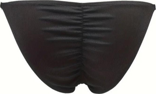 Erkek Siyah Büzgülü Slip İç Giyim
