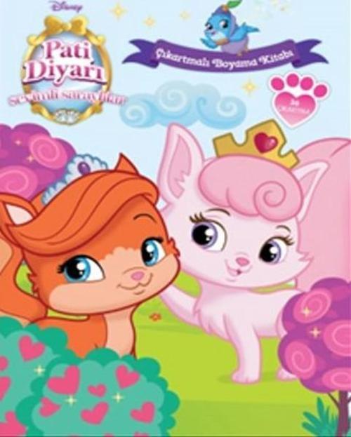 Disney Sevimli Saraylılar Pati Diyarı - Çıkartmalı Boyama Kitabı