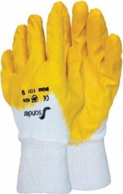 Eldiven Np01 Sarı Nitril Eldiven 12'Li