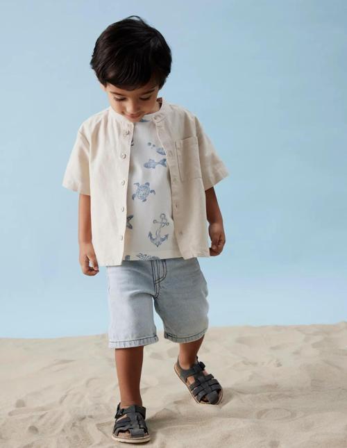 Nmmfille Ss Top Box Erkek Çocuk T-shirt 13241249