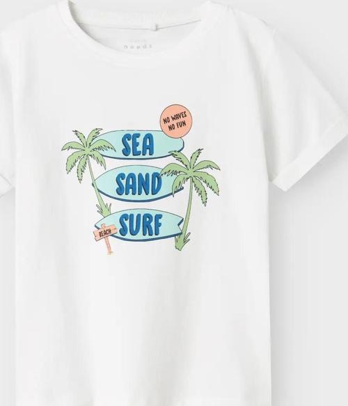 Nmmvux Ss Top Erkek Çocuk T-shirt 13227488