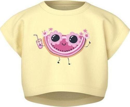 Nmfvıima Capsl Kız Çocuk Crop T-shirt 13228148