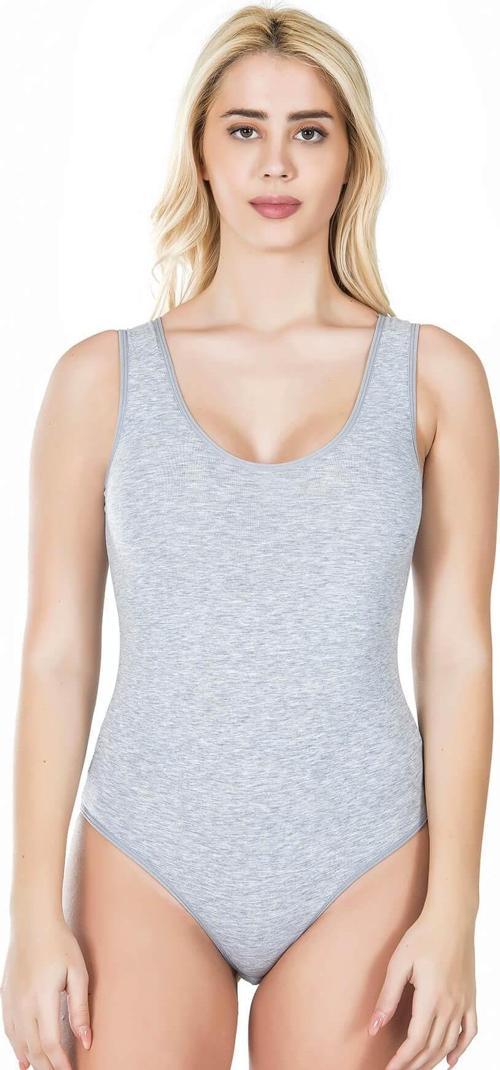 Kalın Askılı Çıtçıtlı Kadın Body 315