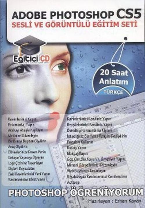 Adobe Photoshop CS5 - Sesli ve Görüntülü Eğitim Seti