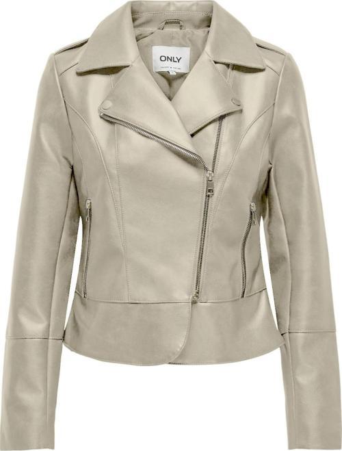 Onlkristel Faux Leather Biker Kadın Deri Ceket 15336105